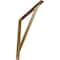 Ekena Millwork Traditional Steel Bracket, Hammered Gold 2"W x 24"D x 24"H BKTM02X24X24TRHGO - alternate 1